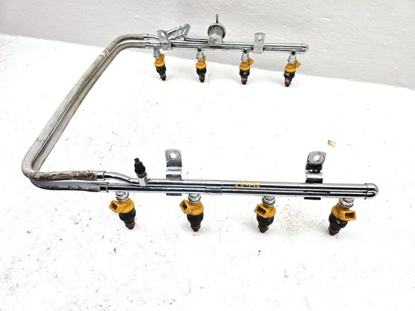 1985-2003 Ford F150 Complete Fuel Rail With Injectors Set Loaded Oem 5.4L — photo 6