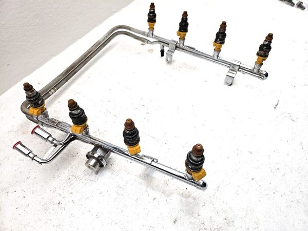 1985-2003 Ford F150 Complete Fuel Rail With Injectors Set Loaded Oem 5.4L — photo 10