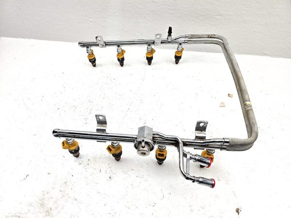 1985-2003 Ford F150 Complete Fuel Rail With Injectors Set Loaded Oem 5.4L — photo 7