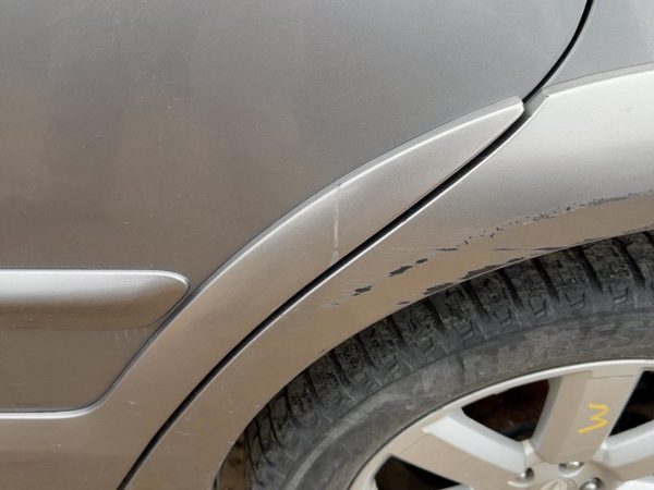 05-09 Legacy Outback Driver Left Rear Lower Moulding From Door Back Silver Slq — photo 3