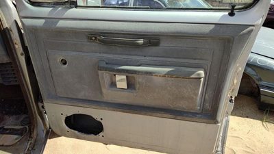 1986 Dodge Ram W250 Passenger Right Front Inside Door Trim Panel Only Oem Gray