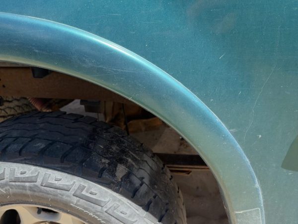 97-04 F150 Passenger Right Rear Wheel Flare Moulding Oem Back Pacific Green Ps — photo 2