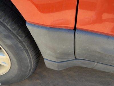 01-07 Ford Escape Driver Left Moulding From Fender Oem Trim Strip Dark Platinum