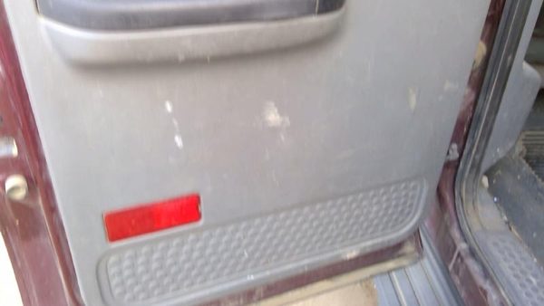 2005-2007 F350 Super Duty Driver Left Rear Inside Door Trim Panel Only Back Gray — photo 7