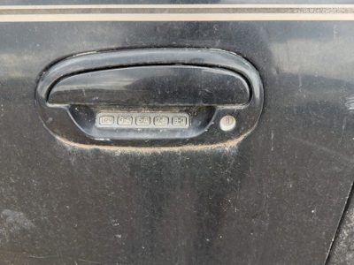 1997-2002 Ford Expedition Driver Left Front Outside Door Handle Oem Black