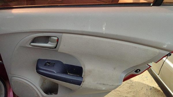 2010 Honda Insight Passenger Right Rear Door Trim Panel With Switches Back Tan — photo 3