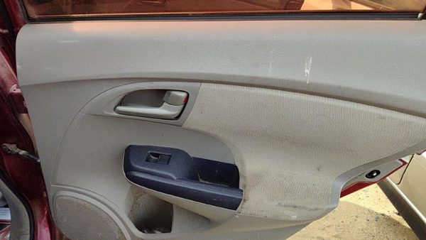 2010 Honda Insight Passenger Right Rear Door Trim Panel With Switches Back Tan — photo 4