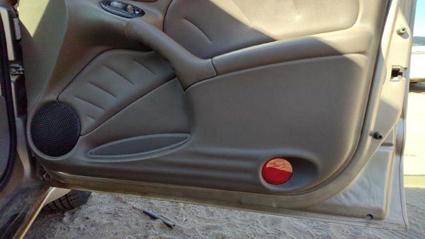 01-05 Grand Am Passenger Right Front Door Trim Panel Wth Switches 52D Dark Taupe — photo 4