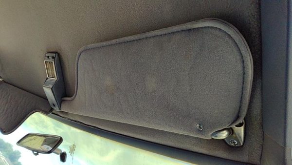 80-84 Deville Sedan Passenger Right Sun Visor Oem Blue — photo 2