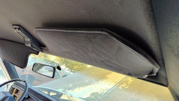 80-84 Deville Sedan Passenger Right Sun Visor Oem Blue — photo 3