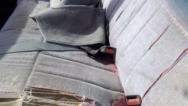 1988-1994 Gmc Sierra 2500 Passenger Right Front Seat Belt Buckle Receiver Oem — photo 5