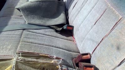 1988-1994 Gmc Sierra 2500 Passenger Right Front Seat Belt Buckle Receiver Oem