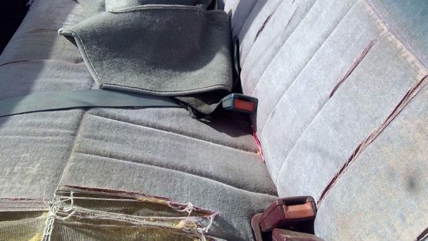 1988-1994 Gmc Sierra 2500 Passenger Right Front Seat Belt Buckle Receiver Oem — photo 2