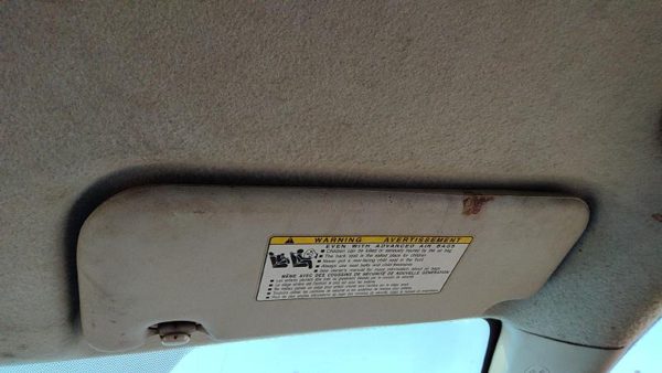 2009-2013 Toyota Corolla Passenger Right Sun Visor Oem 7431002G00b0 — photo 3