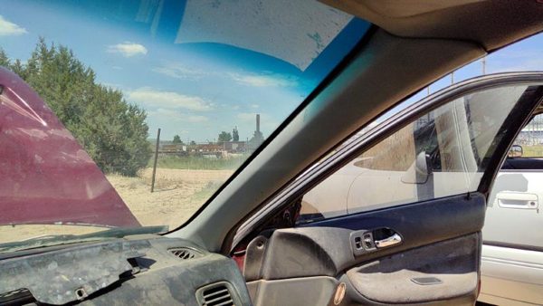 94-97 Honda Accord Passenger Right A Pillar Trim Windshield Post Panel Oem Gray — photo 4