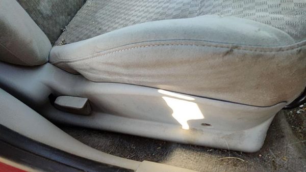 05-10 Chevy Cobalt Passenger Right Side Seat Trim Panel Oem 14C Gray — photo 4