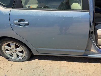 2005 Toyota Prius Rear Door RH Blue 8S2