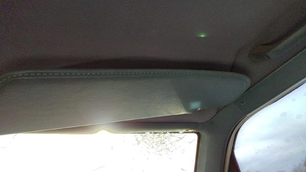 83-88 Ford Ranger Passenger Right Sun Visor Oem Blue — photo 3