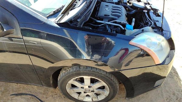 2007-2012 Nissan Sentra Passenger Right Front Fender Oem 2.0L Black Kh3 — photo 1