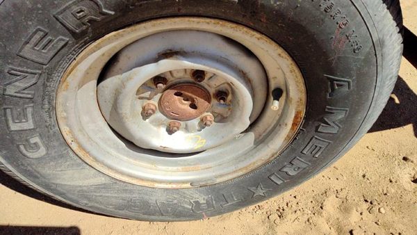 1971-1995 Chevy Van G20 15" Steel Wheel Oem Factory 6 Lug Rim #3 15596726 — photo 2