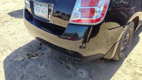 2007-2008 Nissan Sentra Rear Bumper Cover Assembly Oem Back 2.0L Black Kh3 — photo 2