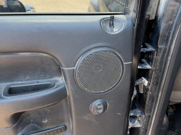 02-05 Ram 1500 Driver Left Rear Door Trim Panel Switches Back Dark Gray V9Dv — photo 4