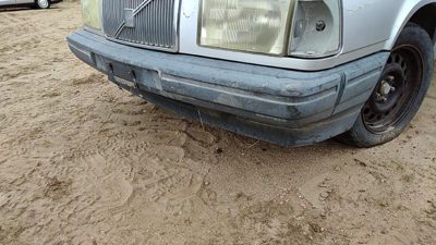 1990-1992 Volvo 740 Front Bumper Cover Assembly Oem 13698857
