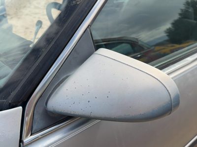 1986 Olds 88 Driver Left Side Mirror Door Mounted Oem Blue 20469520