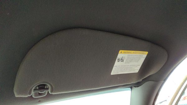 2003-2005 Ford Crown Vic Passenger Right Sun Visor Oem Black 4W7z5404104cac — photo 1