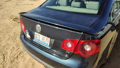 2006 Volkswagen Jetta Trunk/decklid/hatch/tailgate Blue