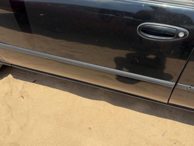 1995-1999 Nissan Maxima Driver Left Front Moulding From Door Oem Super Black Kh3