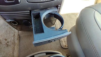 2004-2010 Toyota Sienna Slide Out Dash Mounted Cup Holder Assembly Oem Fawn 41