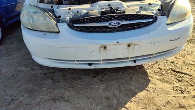 2000-2003 Ford Taurus Front Bumper Cover Assembly Oem White 2F1z17d957ba