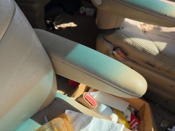 96-00 Town & Country Passenger Right Front Arm Rest Side Seat Oem Door Tan Flk5 — photo 3