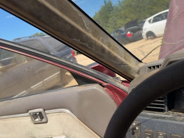 1985-1988 Nissan Maxima Driver Left A Pillar Trim Windshield Post Panel Oem Gray — photo 2