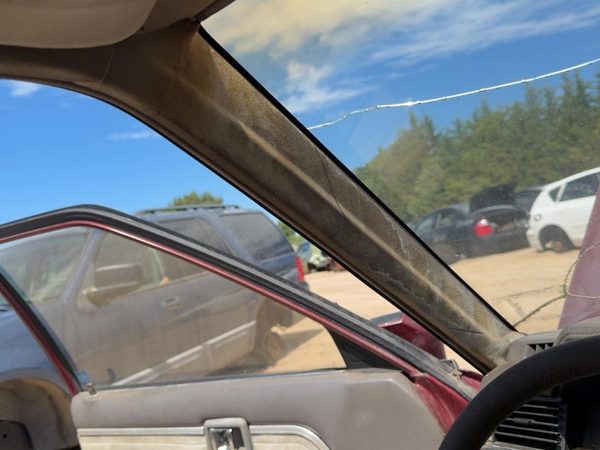1985-1988 Nissan Maxima Driver Left A Pillar Trim Windshield Post Panel Oem Gray — photo 4