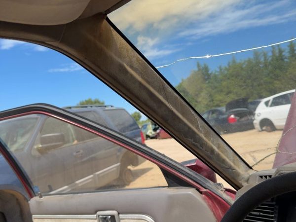 1985-1988 Nissan Maxima Driver Left A Pillar Trim Windshield Post Panel Oem Gray — photo 3