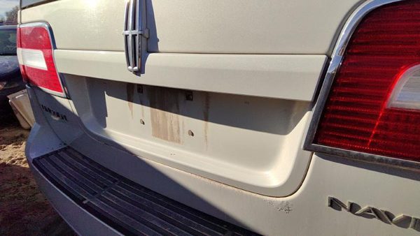 2007-2008 Lincoln Navigator License Plate Trim Surround Panel Tail Trunk Finish — photo 3