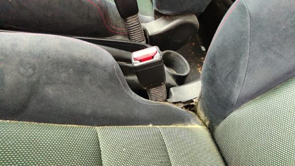 2002-05 Civic Hatchback Si Driver Left Front Seat Belt Buckle Receiver Black Bk — photo 6
