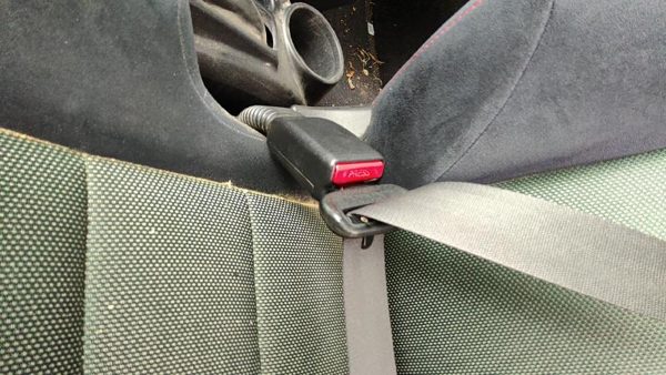 2002-05 Civic Hatchback Si Driver Left Front Seat Belt Buckle Receiver Black Bk — photo 8