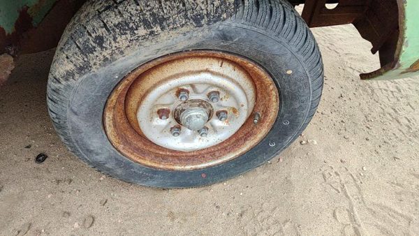 1977-1982 Ford Courier 14' Steel Wheel Oem Factory Rim #1 D77z1007c — photo 1
