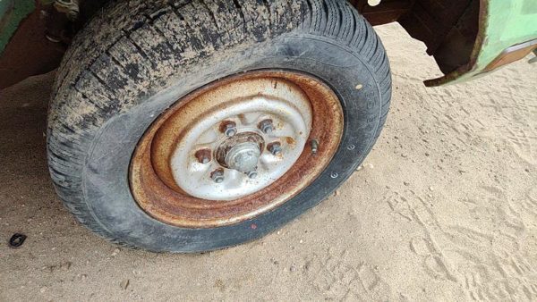 1977-1982 Ford Courier 14' Steel Wheel Oem Factory Rim #1 D77z1007c — photo 3
