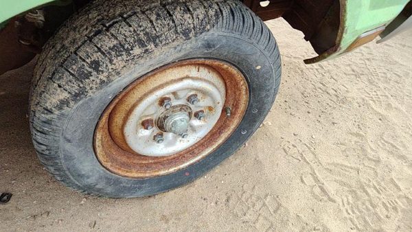 1977-1982 Ford Courier 14' Steel Wheel Oem Factory Rim #1 D77z1007c — photo 4