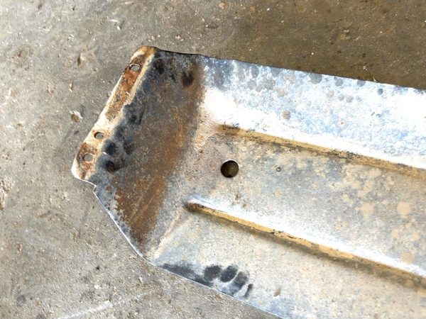 92-97 Ford F250 Transmission Skid Plate 4X4 Diesel — photo 6