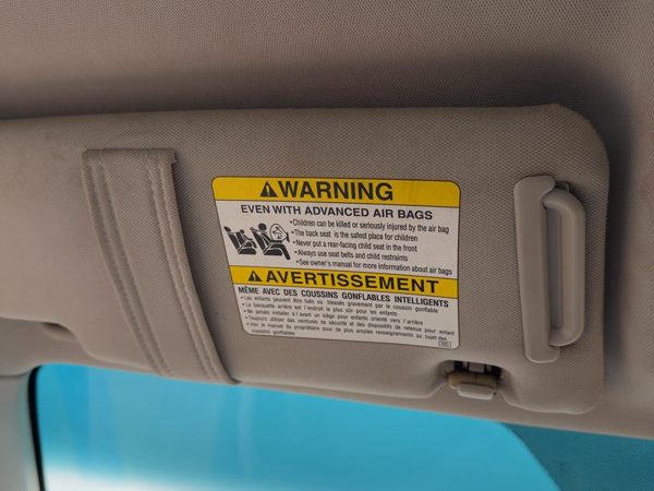 2006-2009 Subaru Legacy Outback Driver Left Sun Visor Oem 92011Ag52Aor — photo 1