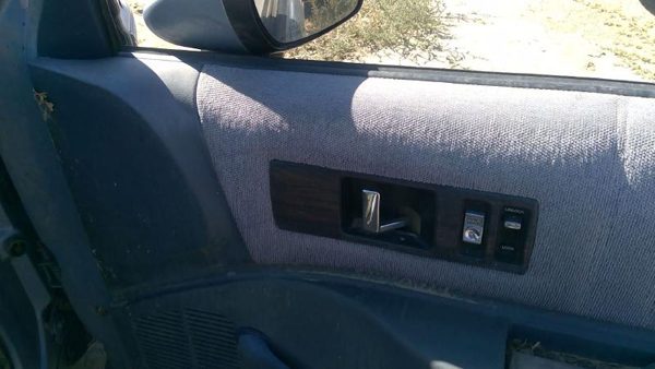 1991 Chevy Caprice Passenger Right Front Inside Door Trim Panel Only Oem Blue — photo 5