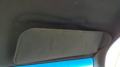 1988-1994 Gmc Sierra 2500 Passenger Right Sun Visor Oem Blue