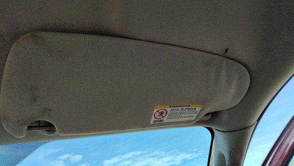 2003-2005 Dodge Ram 2500 Passenger Right Sun Visor Oem Taupe L5 0Xb04Tl2Aa — photo 3