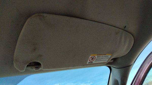 2003-2005 Dodge Ram 2500 Passenger Right Sun Visor Oem Taupe L5 0Xb04Tl2Aa — photo 1