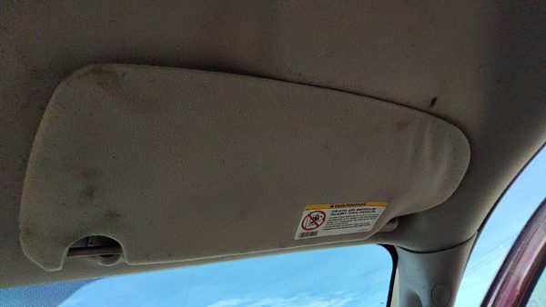 2003-2005 Dodge Ram 2500 Passenger Right Sun Visor Oem Taupe L5 0Xb04Tl2Aa — photo 2